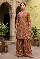 2 Pcs Ladies Suit Des 1102