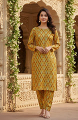 2 Pcs Ladies Suit Des 1106