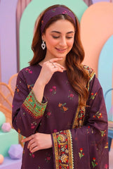 3 Pcs Lawn Unstitched Suit 710