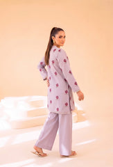 2 PIECE PREMIUM PURE LAWN EMBROIDERED UNSTITCHED SUIT 610