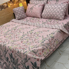 7 Pcs Quilted Comforter Set CC 212