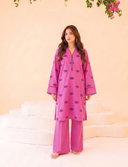 2 PIECE PREMIUM PURE LAWN EMBROIDERED UNSTITCHED SUIT 612