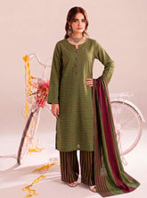 3 Piece Unstitched Khaadi Make Khaddar Suit 10
