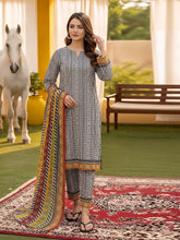 3 Pcs Lawn Unstitched Suit 513