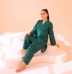 SHIRT & TROUSER LAWN UNSTITCHED SUIT 614