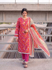 3 Pcs Lawn Unstitched Suit 15