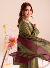 3 Piece Unstitched Khaadi Make Khaddar Suit 12