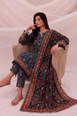3 Pcs Lawn Unstitched Suit 517