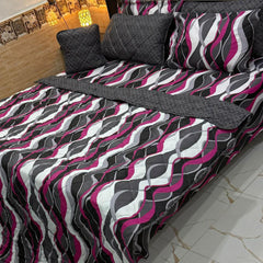 7 Pcs Quilted Comforter Set CC 218
