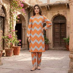2 Pcs Ladies Suit Des 119