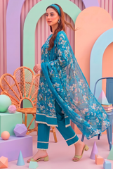 3 Pcs Lawn Unstitched Suit 01
