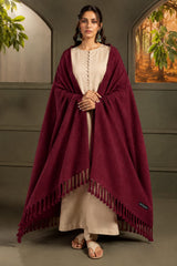 Khaadi Women's Winter Acrylic Wool Stoller 20
