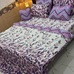 7 Pcs Quilted Comforter Set CC 221