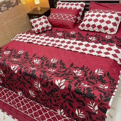 7 Pcs Quilted Comforter Set CC 227