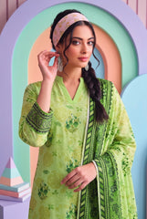 3 Pcs Lawn Unstitched Suit 702