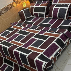 7 Pcs Quilted Comforter Set CC 230