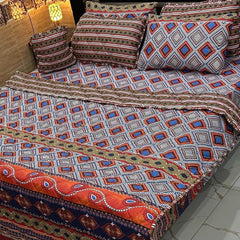 7 Pcs Quilted Comforter Set CC 232