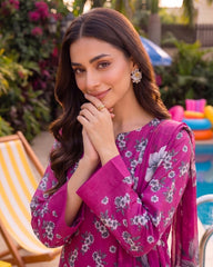 3 Pcs Lawn Unstitched Suit 35
