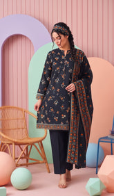 3 Pcs Lawn Unstitched Suit 703