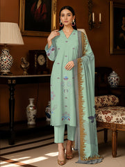 3 Pcs Lawn Unstitched Suit 542