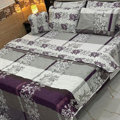 7 Pcs Quilted Comforter Set CC 204