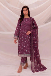 3 Pcs Lawn Unstitched Suit 504