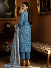 3 Pcs Lawn Unstitched Suit 550