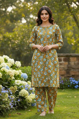 2 Pcs Ladies Suit Des 105