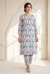2 Pcs Ladies Suit Des 163