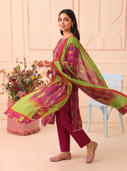 3 Pcs Lawn Unstitched Suit 07