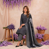 3 Piece Unstitched Khaadi Make Khaddar Suit 02