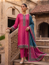 3 Pcs Lawn Unstitched Suit 582