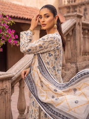 3 Pcs Lawn Unstitched Suit 592