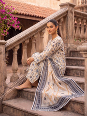 3 Pcs Lawn Unstitched Suit 592
