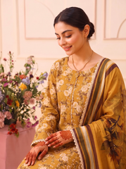 3 Pcs Lawn Unstitched Suit 08