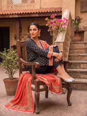 3 Pcs Lawn Unstitched Suit 591