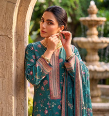 3 Pcs Lawn Unstitched Suit 593