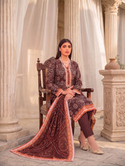 3 Pcs Lawn Unstitched Suit 594