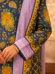 3 Pcs Lawn Unstitched Suit 593