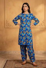 2 Pcs Ladies Suit  Des  1100