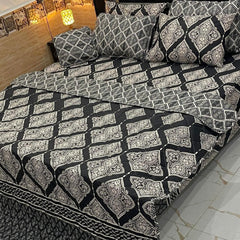 7 Pcs Quilted Comforter Set CC  210