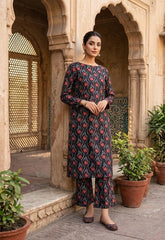 2 Pcs Ladies Suit  Des  110