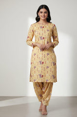 2 Pcs Ladies Suit  Des  1113
