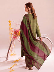 3 Piece Unstitched Khaadi Make Khaddar Suit 11