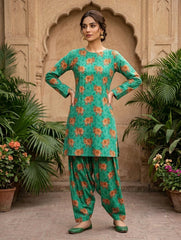 2 Pcs Ladies Suit  Des  113