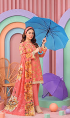 3 Pcs Lawn Unstitched Suit 13