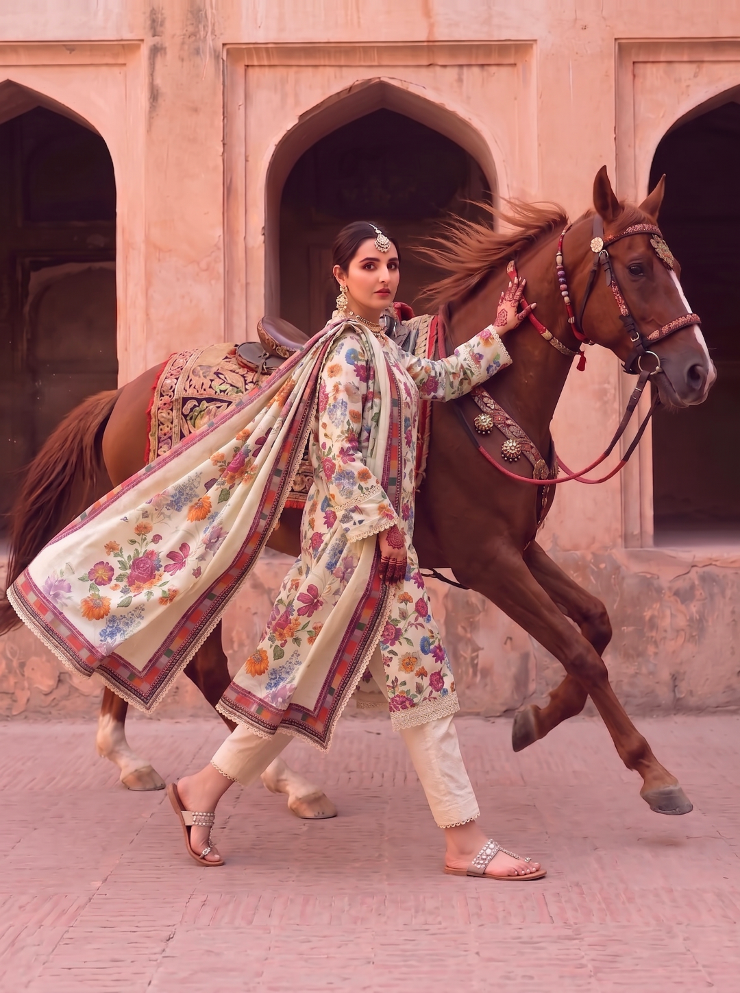 3 Pcs Lawn Unstitched Suit 14