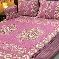 Jacquard Velvet 4-Piece Fancy Bedsheet Set 14