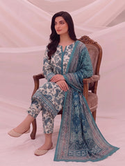 3 Pcs Lawn Unstitched Suit 514
