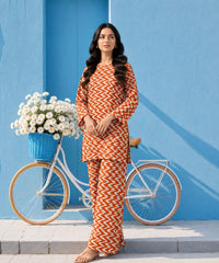 2 Pcs Ladies Suit  Des  14